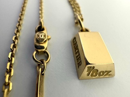 Cartier ingot pendant logo - cartier,