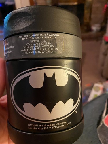 Batman black thermos funtainer - thermos,