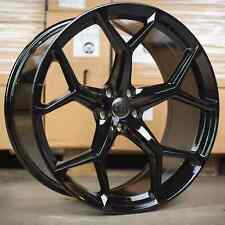 22" rs6 f  black  alloy wheels for new audi a8/q7/sq7/q8/sq8/e tron +  tyres