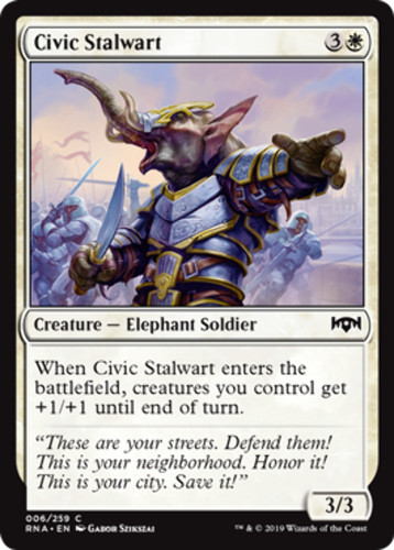 Civic stalwart ravnica - civic,