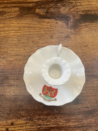 Northampton crested candle - crested,