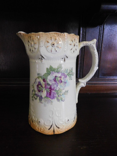 Medium victorian water jug - victorian,