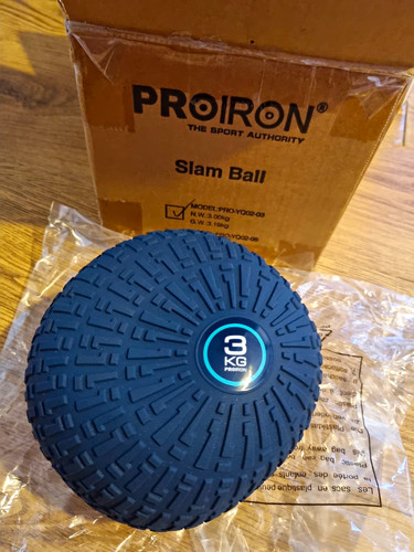 Proiron 3kg slam ball - 3kg, black