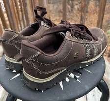 Skechers Women’s Size 9 Grand Jam Brown Leather Tie String Shoes K-652