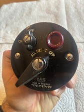 Vintage car Nos Cav Board Switch 47A-29 Bedford MW WoA Humber Scout Military