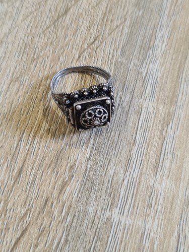 Vintage poison ring 900 - poison,