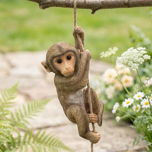 15cm resin monkey statue - resin,