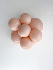 Creamy Blush Pink TUFTEX CAMEO Latex Balloons 5" 11" 17" Birthday Party