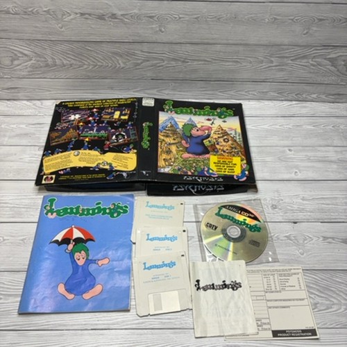 Lemmings amiga cd32 psygnosis - lemmings,