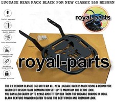 LUGGAGE REAR RACK BLACK FIT