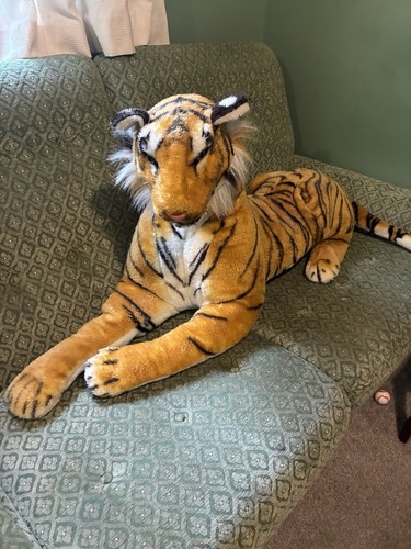 Tiger soft plush teddy - plush, toy