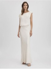 REISS Rupa Draped Maxi Dress