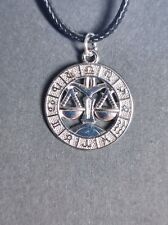 Libra Horoscope Astrology Zodiac Birth Sign Necklace Gift