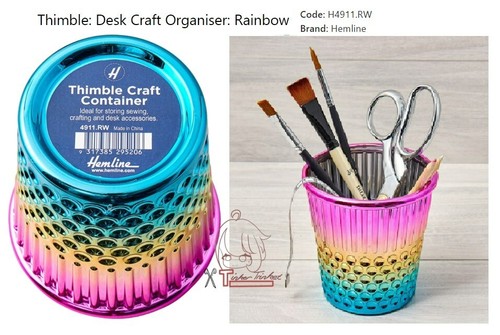 H4911 rainbow large - large, thimble