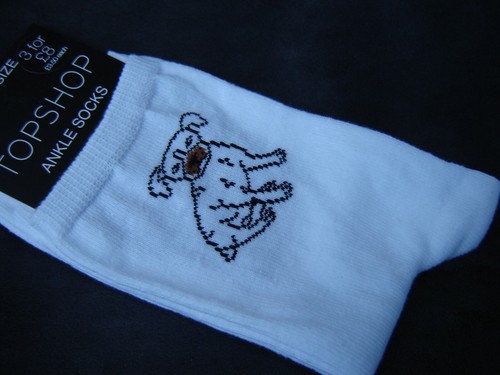 Topshop novelty white ankle - topshop,