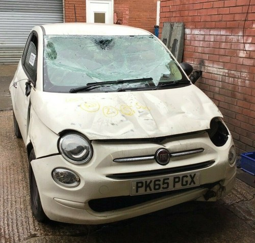 Fiat 500 white pop 2015 - white, 1.2