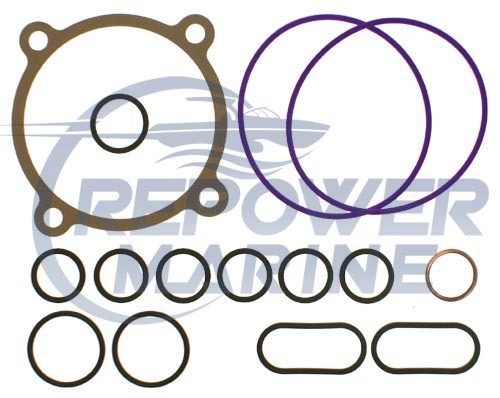 Oil cooler seal - kit, for