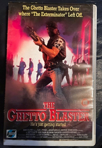 The ghetto blaster vhs pal - blaster,