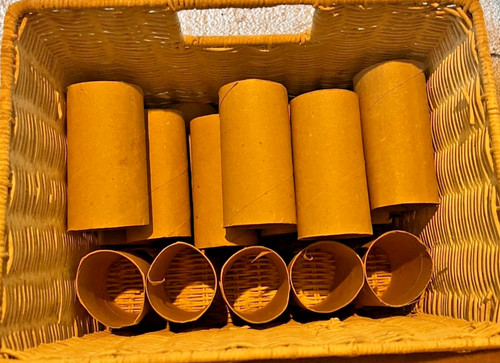 Cardboard tube cores bundle - cores,