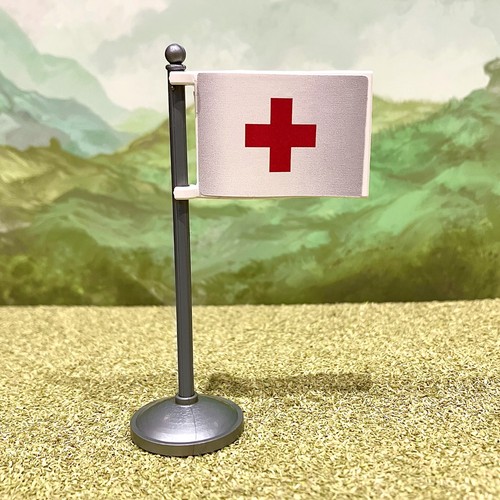 Hospital flag lego - hospital, lego*