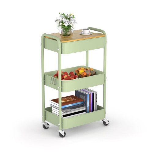 Tier metal utility cart - metal,