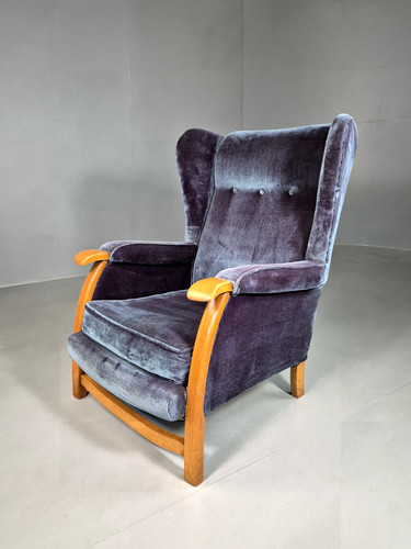 Vintage lounge wingback - vintage, chair