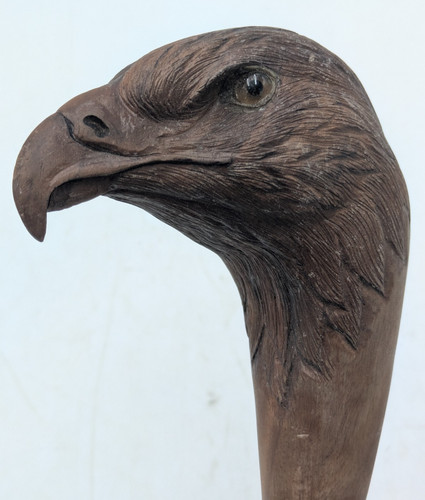 Large wooden eagle bird of - bird,