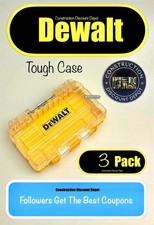 3 DEWALT Tough Case Bit Tip