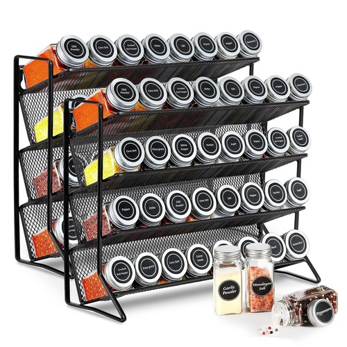 2pc tier spice rack kitchen - rack,