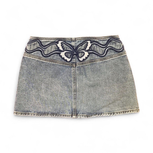 Pacsun blue denim low rise - denim,