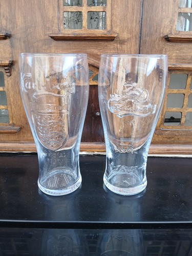 Carlsberg pint glasses - carlsberg,