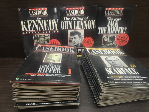 90x murder casebook - murder, magazines