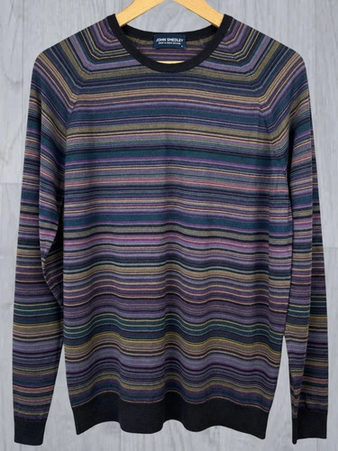 John smedley striped fine knit - smedley,