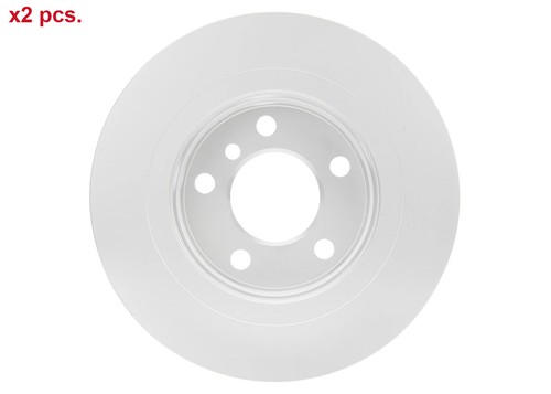 Pcs rear brake disc rotors - x2,