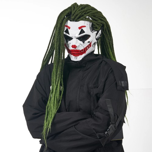 Joker clown cyberpunk resin - cyberpunk,