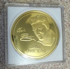 ELVIS PRESLEY GOLD COIN