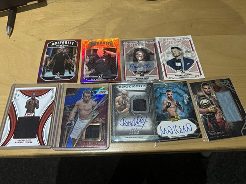 Panini ufc cards - ufc, bundle.
