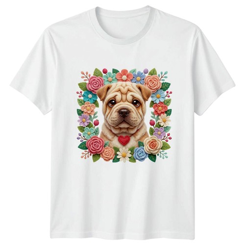 Cute faux knit - shar, pei