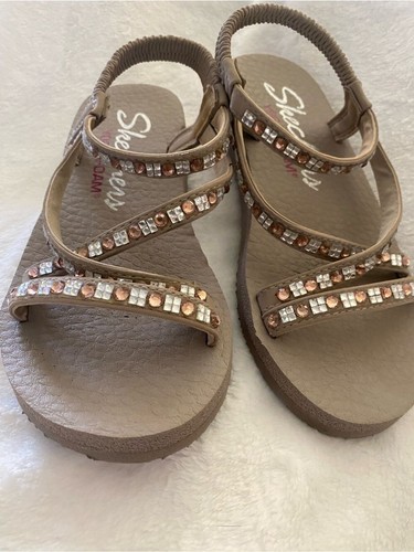 Skechers embellished taupe - embellished,