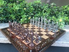 Large Handmade Egyptian Chess