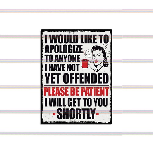 Appology funny joke humourous