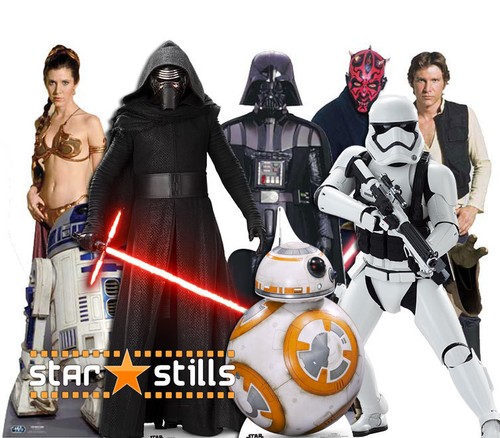 Star wars cardboard cutouts - star,