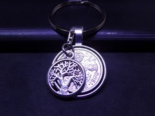 British Coin Keyrings Lucky