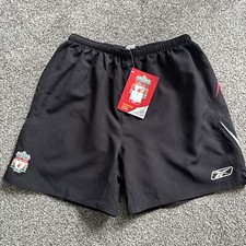 Vintage Liverpool Reebok Football Shorts Size Small Brand New With Tags