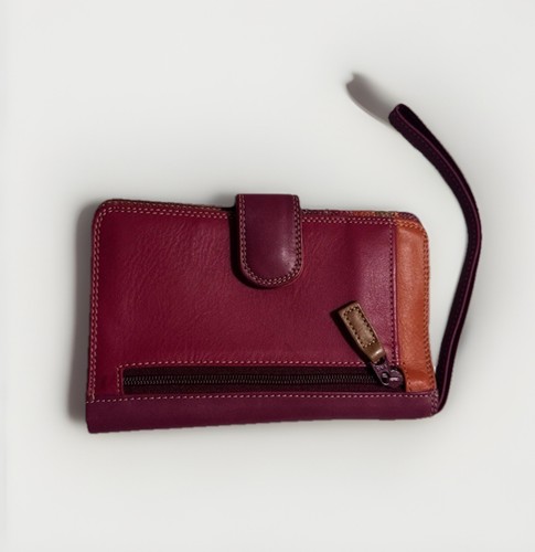 Mywalit red orange leather - mywalit,