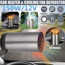 12V Electric Car Heater Windshield Defroster Demister 150W Auto Air Heating Fan