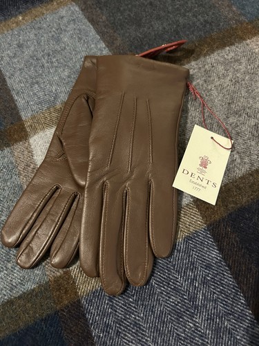Dents ladies brown leather - dents,