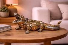 Steampunk Crocodile Ornament