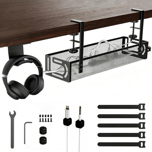 Cable management under the - cable,