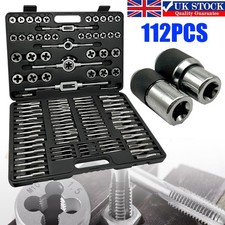 Tap and Die Set 110Pcs M2-M18